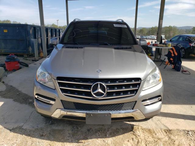 4JGDA5HB3CA036079 - 2012 MERCEDES-BENZ ML 350 4MATIC SILVER photo 5