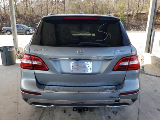 4JGDA5HB3CA036079 - 2012 MERCEDES-BENZ ML 350 4MATIC SILVER photo 6