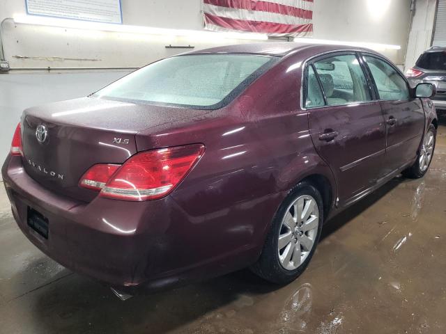 4T1BK36B37U201712 - 2007 TOYOTA AVALON XL BURGUNDY photo 3