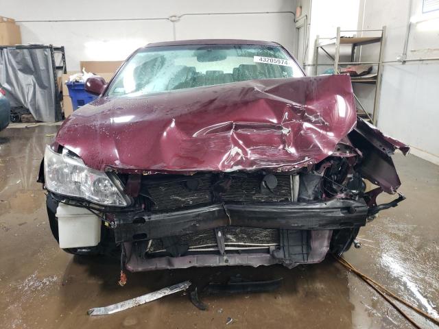 4T1BK36B37U201712 - 2007 TOYOTA AVALON XL BURGUNDY photo 5