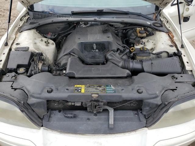 1LNHM87A94Y620367 - 2004 LINCOLN LS WHITE photo 11