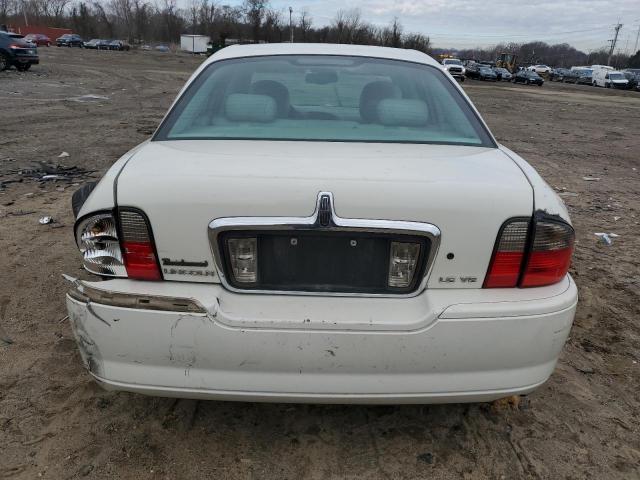 1LNHM87A94Y620367 - 2004 LINCOLN LS WHITE photo 6