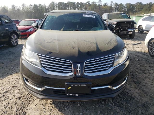 2LMTJ8KR7GBL59861 - 2016 LINCOLN MKX SELECT BLACK photo 5