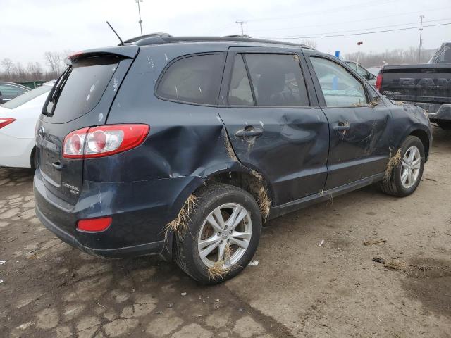 5NMSHDAG8AH374782 - 2010 HYUNDAI SANTA FE SE BLACK photo 3