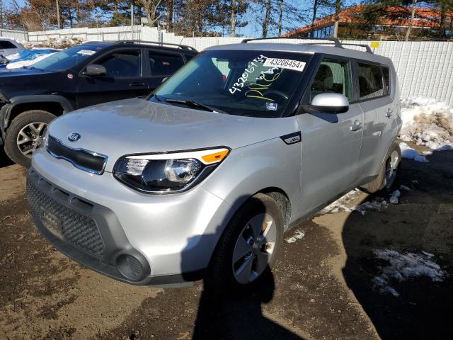 KNDJN2A23G7876404 - 2016 KIA SOUL SILVER photo 1