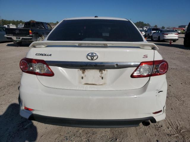 5YFBU4EE9DP126071 - 2013 TOYOTA COROLLA BASE WHITE photo 6