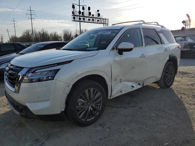 5N1DR3CD0NC252114 - 2022 NISSAN PATHFINDER SL WHITE photo 1