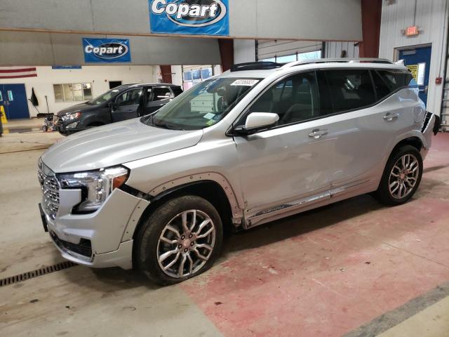 3GKALXEV3NL255569 - 2022 GMC TERRAIN DENALI SILVER photo 1