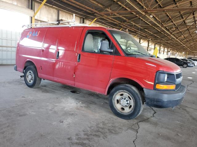 1GC2GTAG5A1100642 - 2010 CHEVROLET EXPRESS G3 RED photo 4