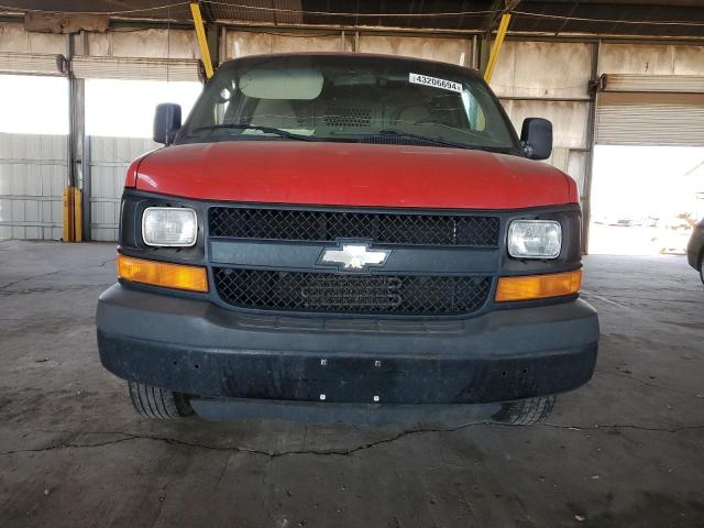 1GC2GTAG5A1100642 - 2010 CHEVROLET EXPRESS G3 RED photo 5