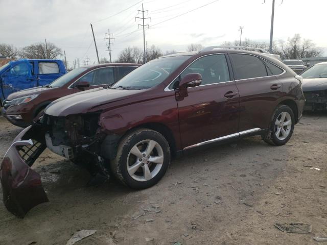 2T2BK1BA4FC260670 - 2015 LEXUS RX 350 BASE MAROON photo 1