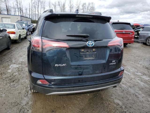 JTMJJREV9JD244380 - 2018 TOYOTA RAV4 HV SE BLACK photo 6