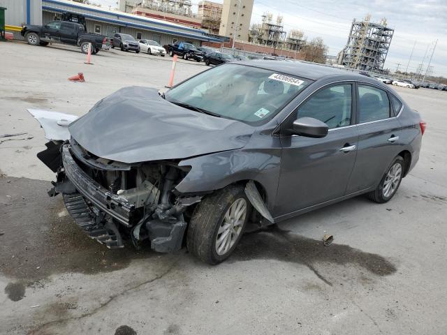 3N1AB7AP7KL612563 - 2019 NISSAN SENTRA S GRAY photo 1