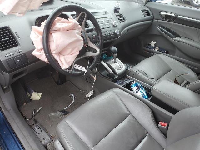 19XFA1F99AE061035 - 2010 HONDA CIVIC EXL BLUE photo 8