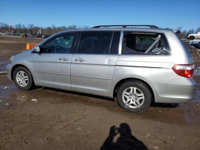 5FNRL38497B424666 - 2007 HONDA ODYSSEY EX SILVER photo 2