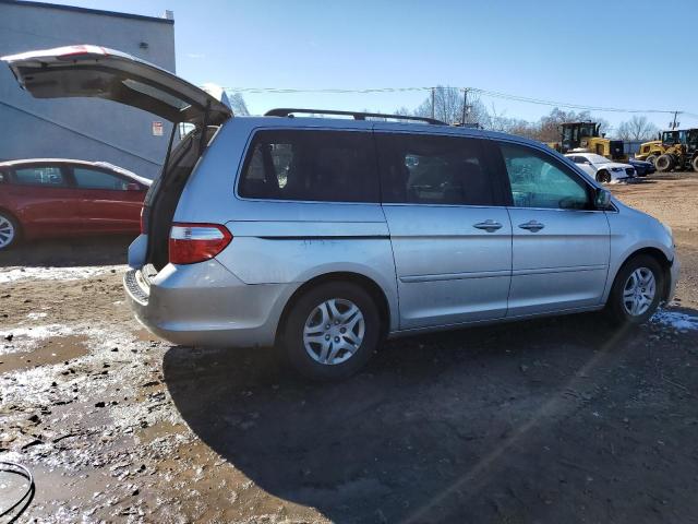 5FNRL38497B424666 - 2007 HONDA ODYSSEY EX SILVER photo 3