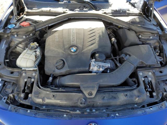 WBA4B3C57GG528640 - 2016 BMW 435 XI GRAN COUPE BLUE photo 11