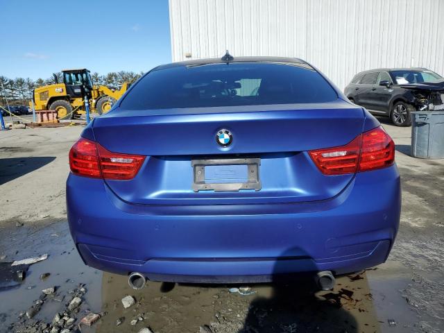 WBA4B3C57GG528640 - 2016 BMW 435 XI GRAN COUPE BLUE photo 6