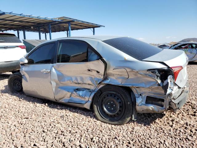 2T1BURHE8JC115552 - 2018 TOYOTA COROLLA L 银色 照片 2