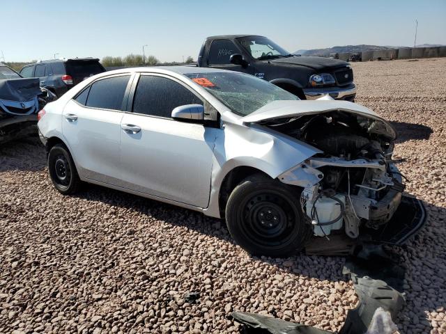 2T1BURHE8JC115552 - 2018 TOYOTA COROLLA L 银色 照片 4