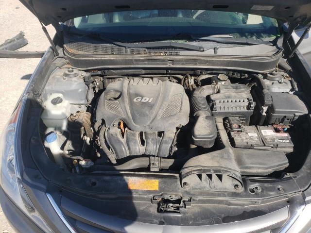 5NPEB4AC8EH894789 - 2014 HYUNDAI SONATA GLS GRAY photo 11