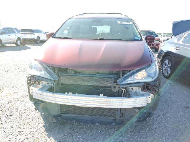 2C4RC1EG7HR541817 - 2017 CHRYSLER PACIFICA TOURING L PLUS BURGUNDY photo 5