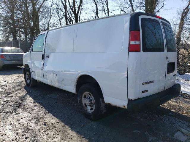 1GCGG25V161174978 - 2006 CHEVROLET EXPRESS G2 WHITE photo 2