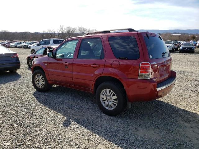 4M2YU56Z46KJ02242 - 2006 MERCURY MARINER BURGUNDY photo 2