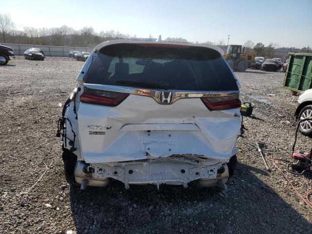 7FARW1H85ME001503 - 2021 HONDA CR-V EXL WHITE photo 6