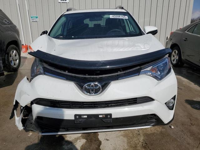 2T3RFREV0GW507159 - 2016 TOYOTA RAV4 XLE WHITE photo 5