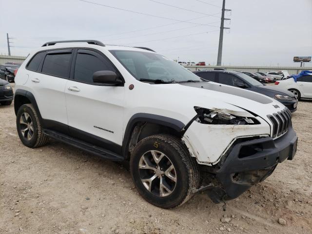 1C4PJMBS7EW140262 - 2014 JEEP CHEROKEE TRAILHAWK WHITE photo 4