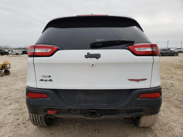 1C4PJMBS7EW140262 - 2014 JEEP CHEROKEE TRAILHAWK WHITE photo 6