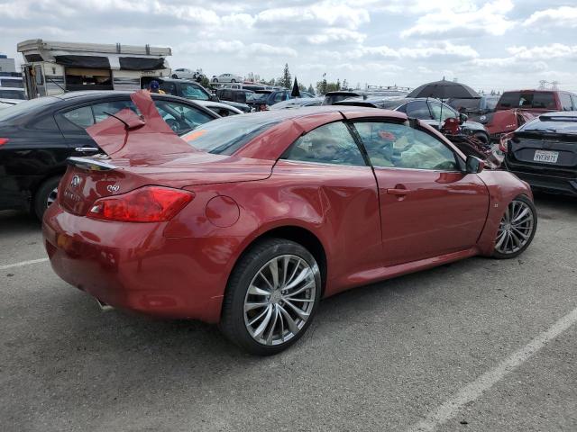 JN1CV6FE5EM901405 - 2014 INFINITI Q60 BASE BURGUNDY photo 3