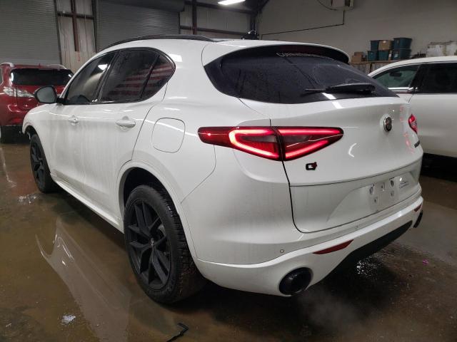 ZASPAKBN4L7C74496 - 2020 ALFA ROMEO STELVIO TI Սպիտակ լուսանկար 2