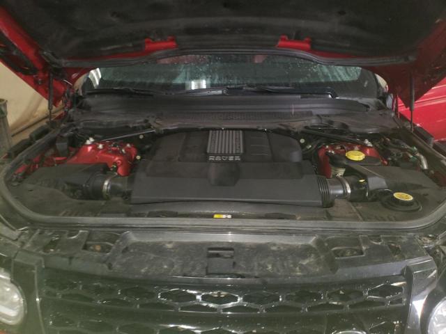 SALWV2TF0EA358281 - 2014 LAND ROVER RANGE ROVE AUTOBIOGRAPHY RED photo 12