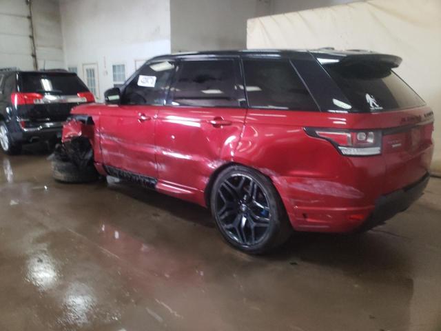 SALWV2TF0EA358281 - 2014 LAND ROVER RANGE ROVE AUTOBIOGRAPHY RED photo 2