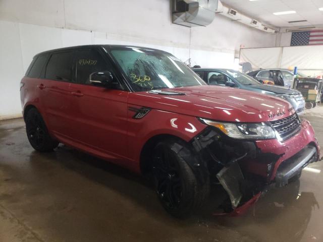 SALWV2TF0EA358281 - 2014 LAND ROVER RANGE ROVE AUTOBIOGRAPHY RED photo 4