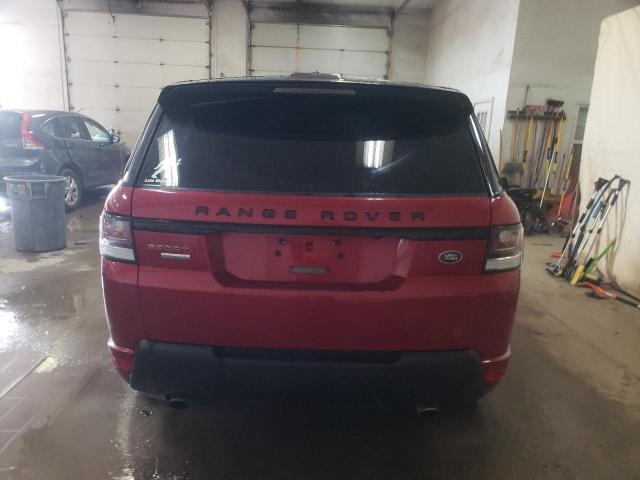 SALWV2TF0EA358281 - 2014 LAND ROVER RANGE ROVE AUTOBIOGRAPHY RED photo 6