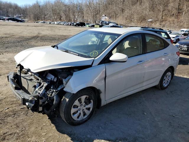 KMHCT4AE7GU986518 - 2016 HYUNDAI ACCENT SE GRAY photo 1