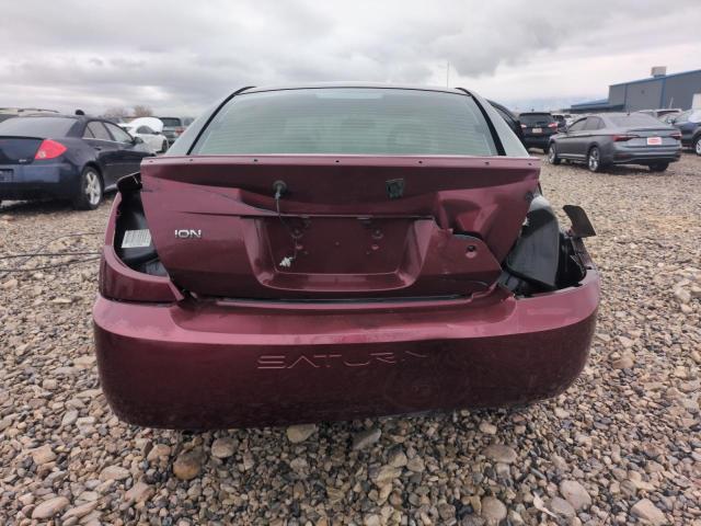 1G8AK52F43Z176945 - 2003 SATURN ION LEVEL 3 BURGUNDY photo 6