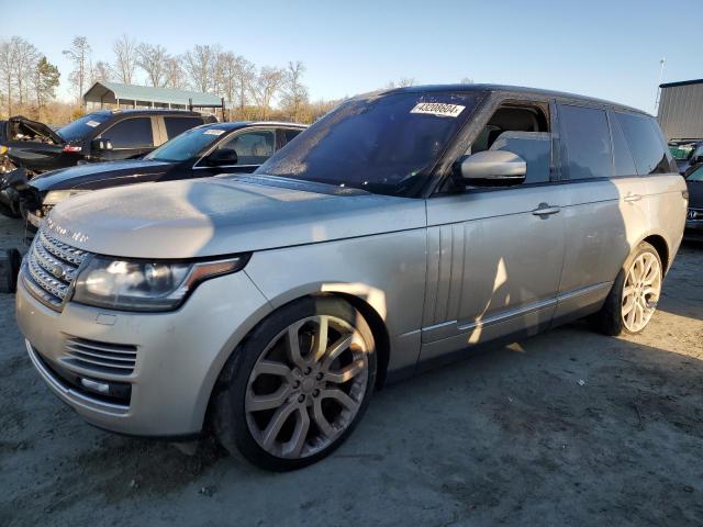 2016 LAND ROVER RANGE ROVE HSE, 