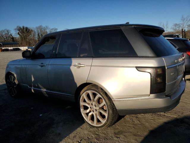 SALGS2PF1GA306216 - 2016 LAND ROVER RANGE ROVE HSE SILVER photo 2