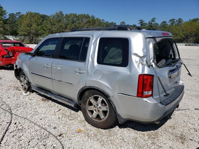 5FNYF38949B002368 - 2009 HONDA PILOT TOURING SILVER photo 2