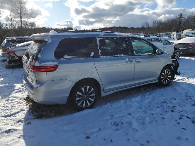 5TDDZ3DC1KS221507 - 2019 TOYOTA SIENNA XLE SILVER photo 3