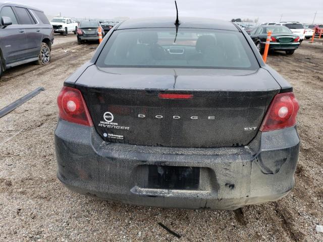 1C3CDZCB5DN567983 - 2013 DODGE AVENGER SXT BLACK photo 6