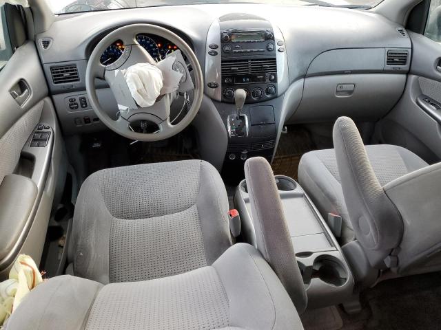 5TDZA23C16S440210 - 2006 TOYOTA SIENNA CE WHITE photo 8