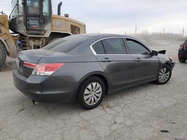 1HGCP2F36CA181773 - 2012 HONDA ACCORD LX GRAY photo 3