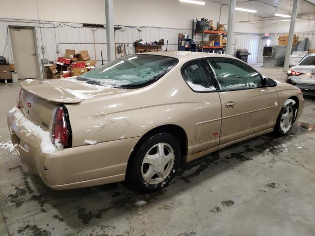 2G1WX12K9Y9344723 - 2000 CHEVROLET MONTE CARL SS TAN photo 3