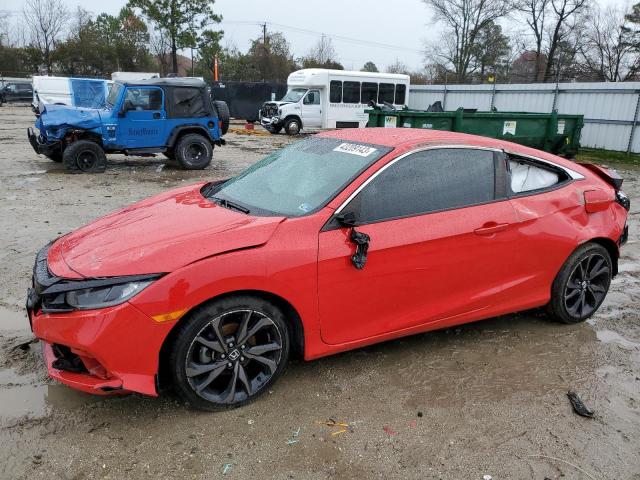 2HGFC4B86KH300380 - 2019 HONDA CIVIC SPORT 红色 照片 1
