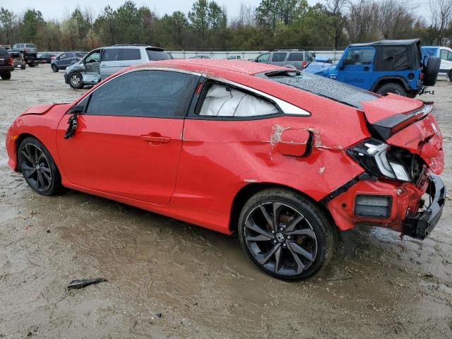 2HGFC4B86KH300380 - 2019 HONDA CIVIC SPORT 红色 照片 2